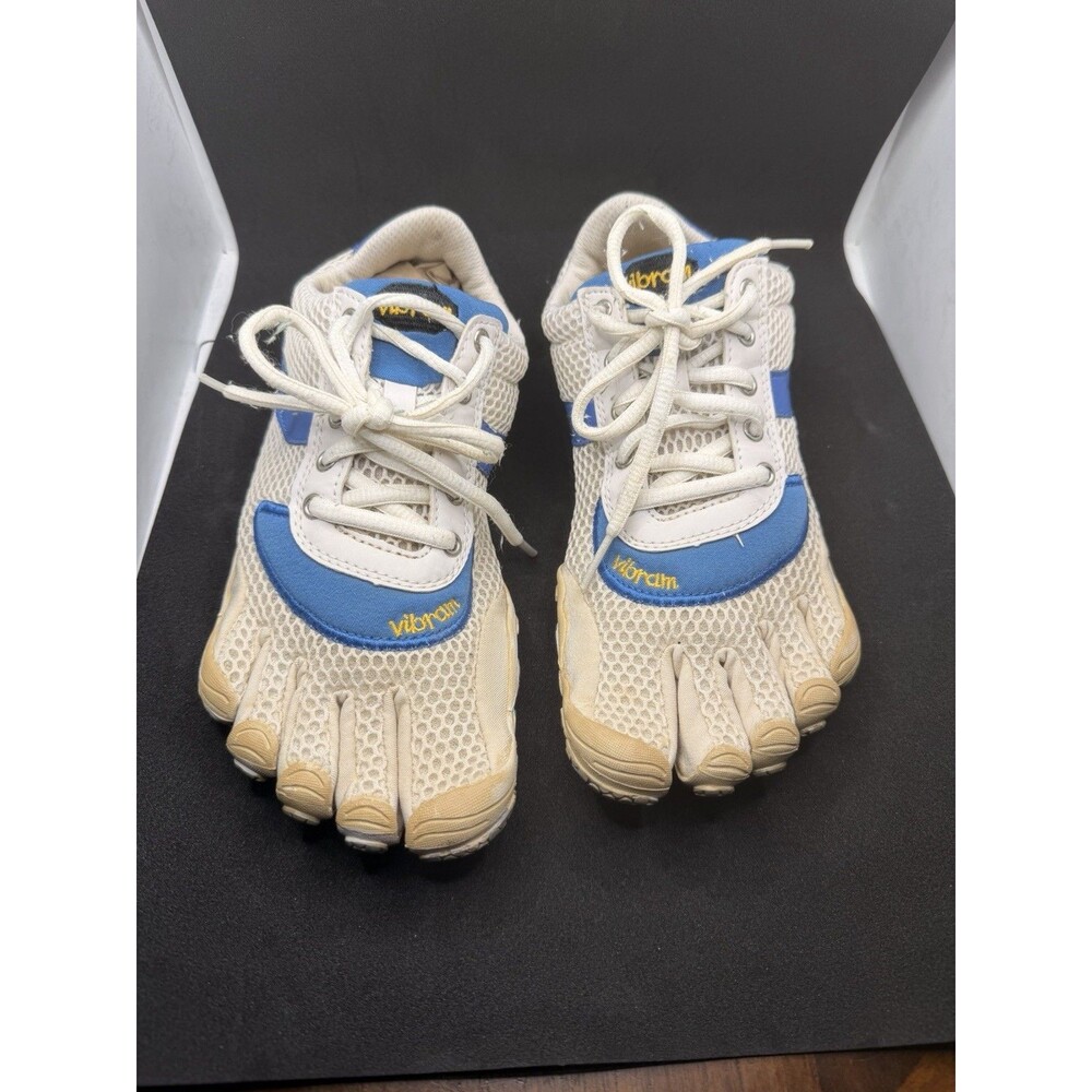Vibrum Five Fingers Shoes Blue&White Side Eu W36 US 6.5-7